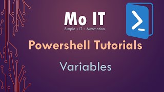Powershell Tutorials - Variables
