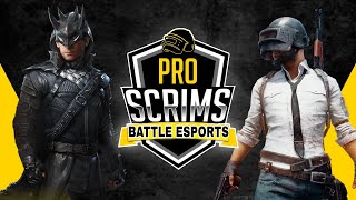 WEEKLY SCRIMS(DAY4) | BATTLE ESPORTS | MALAYALAM #Bgmi#Pubg