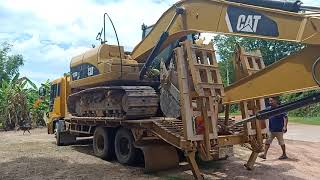 ตามหัวหน้าจร๊ยไปกันว่าเอาเจ้า cat 320d gc ไปทำงานที่ไหน งานนี้สายอินเตอร์เน็ตเกือบขาด