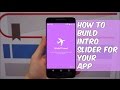 Android | How to Build Intro Slider for your App.