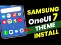 Install OneUI 7.0 Beta 1 : Official  Theme In All Samsung Galaxy Devices 🔥🔥🔥