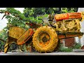 Complete Restoration Of Flooded Tractor Engine/Complete Restoration Of Abandoned Old Tractor Trailer