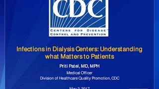 Infections in Dialysis Centers Webinar