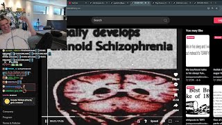 xQc Dies Laughing at The Most Schizophrenic TikTok Ever