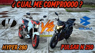 VENTO HYPER 280 VS BAJAJ PULSAR N250 😱 COMPARACIÓN A FONDO, SONIDO 🔥¿CUAL CONVIENE COMPRAR? ✅