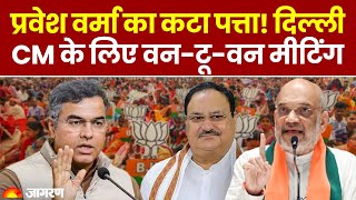 Delhi New CM: दिल्ली BJP के 10 विधायकों से मिले JP Nadda, Parvesh Verma का पत्ता कटा । Breaking News