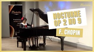 Musikafilia 2022 : F. Chopin - Nocturne Op 2 No 9