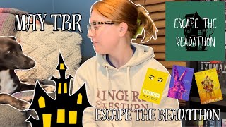 May TBR | (fantasy, manga, literary fiction) Escape The Readathon 🍾👻✨