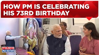 Modi Birthday Celebration Live : Here’s How PM Modi Is Celebrating His 73rd Birthday