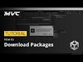 MVC Package Manager in Unity