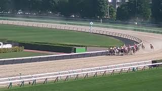 札幌競馬現地映像　大倉山特別勝ち馬シルバーブレッド武豊20230723