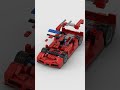 LEGO Ferrari Enzo 🏎️ Satisfying Building Animation #shorts