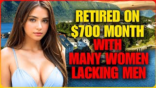 Where You Can Retire on $700 Month With Many Single Women LACKING Men?