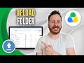 How To Upload A Folder In Google Drive