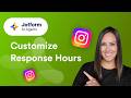 How to Set Instagram AI Agent Response Hours