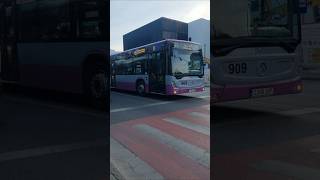 (X2 Șoferi de treabă) X2🚍 MBC 18M #909 pe linia 43 \u0026 Irisbus/Renault Agora L #562 pe linia M21