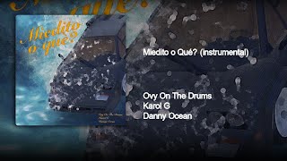 Ovy On The Drums Ft KAROL G, Danny Ocean - Miedito o Qué? (Instrumental) | Unión Urbana TV