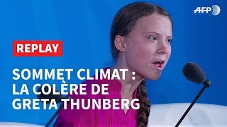 REPLAY - Greta Thunberg à l'ONU : 