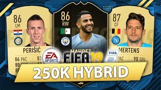 INSANE 250K HYBRID w/ IF MAHREZ! FIFA 19 SQUAD BUILDER