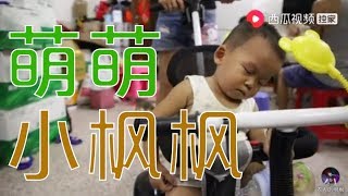 【農人DJ楓楓】枫枫正在招呼小六吃饭，小枫枫突然实力抢镜，萌萌的表情太搞笑了