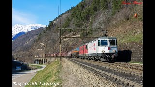 Treni sul Gottardo: riprese dalla rampa Sud!