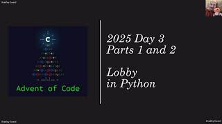 Advent of Code 2025 - Day 03 - Lobby in Python