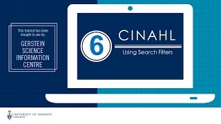 CINAHL 6 - Using Search Filters