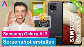 Samsung Galaxy A12 - Screenshot erstellen • 2 Wege!! • 📱 • 📸 • 🏞 • Anleitung | Tutorial
