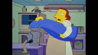 There's very little meat in these gym mats - The Simpsons