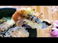 飯テロ4k🔥冷やしたぬきそば ＠ 天幸｜chilled soba with tempura batte and fried tofu｜放有油査和葱等的冷蔵蕎麦面