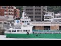 尾道水道を航行する貨物船　福集丸　cargo ship