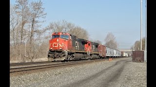 4.16.15 - 4.18.15 [HD] Amazing Spring Weather On CSX's Mohawk Sub. Part 3.