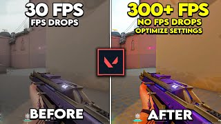 How to BOOST FPS in VALORANT 2024! ✅| Valorant Low End Pc Fix Lag