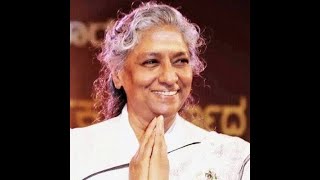 Smt. S. Janakiamma speech in Kannada || 50 Singing Years Program