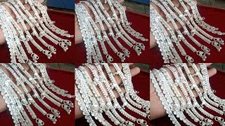 चांदी की पायल रोज पहनने के लिए || लाइटवेट में चांदी की पायल कीमत के साथ || Silver Payal collection