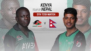 🔴 Live: Nepal vs Kenya Live, 5th T20 | NEP Vs KEN Live | Nepal Live Match Today – Nepal Cricket Live