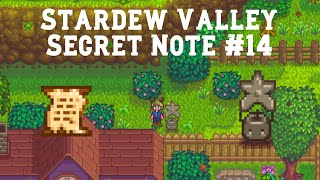 Secret Note #14 | Stardew Valley 1.3