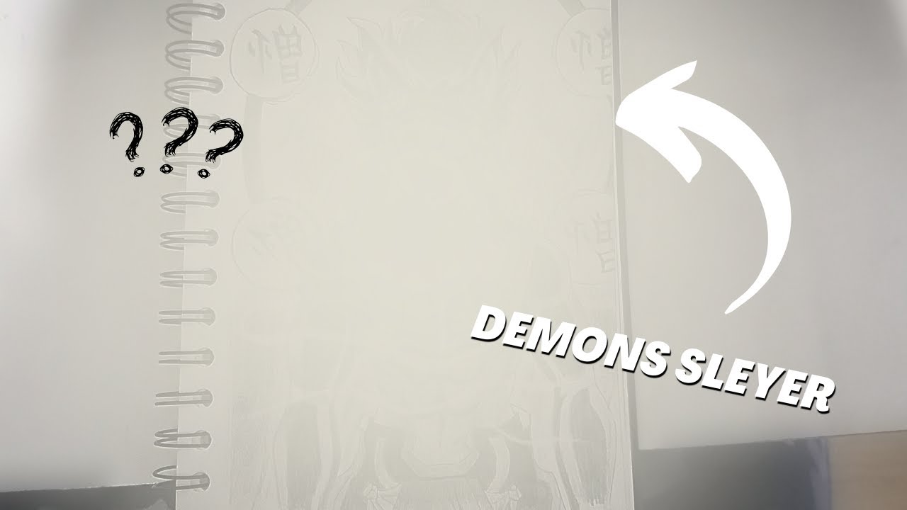 Speed Drawing Hantengu Demon Slayer Youtube