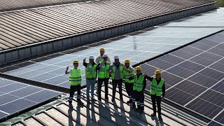 100kW güneş enerjisi | EWF Enerjinin Taren Tarım GES Projesi