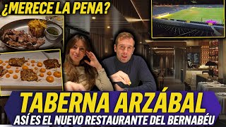 😱 CENA SORPRESA en el BERNABÉU: MI NOVIA ME LLEVA a la TABERNA ARZÁBAL