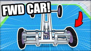 Building a Real FWD Car with Mechanical Suspension, Drive, and Steering Systems!