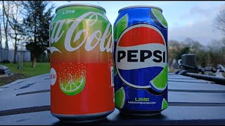 Lord's drinks comparisons: Coke Lime vs Pepsi Lime