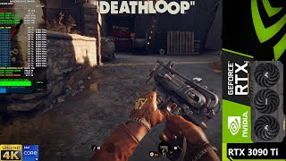 Deathloop Ultra Ray Tracing FSR 2.0 Quality 4K | RTX 3090 Ti | i9 12900K