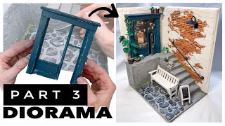 Diorama Part 3 | Miniature Bookstore | Scale Model Making