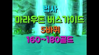 [혀크미니] 법사 마라우돈 버스 5바퀴 160~180골드 가이드 (wow maraudon farm mage exp,gold farming))