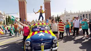 Diada Nacional de Catalunya (la diada) 2019 - Videoimpressionen