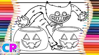 Huggy Wuggy Halloween Coloring Pages/Marin Hoxha - Endless/Mendum - Beyond (feat. Omri)[NCS Release]