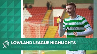 HIGHLIGHTS: Celtic FC B 3-1 Civil Service Strollers | Young Hoops win again in the Lowland League.