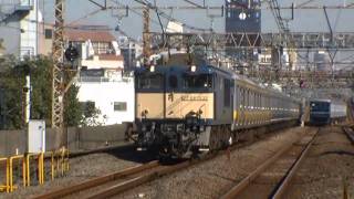 【JR】 山手線 E231系 （6ドア） 「長野配給」 〔EF64-1032‥牽引〕 ＠阿佐ヶ谷