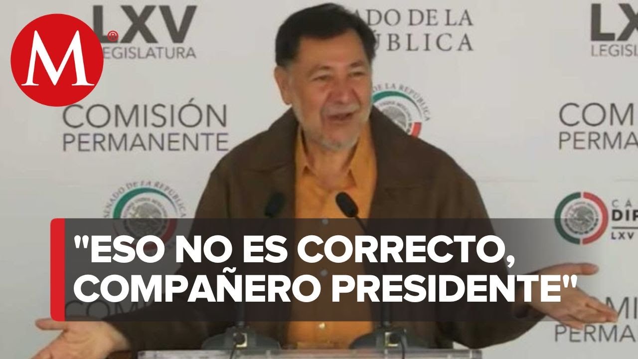 Gerardo Fernández Noroña Reprocha A López Obrador Que Lo Excluya - YouTube